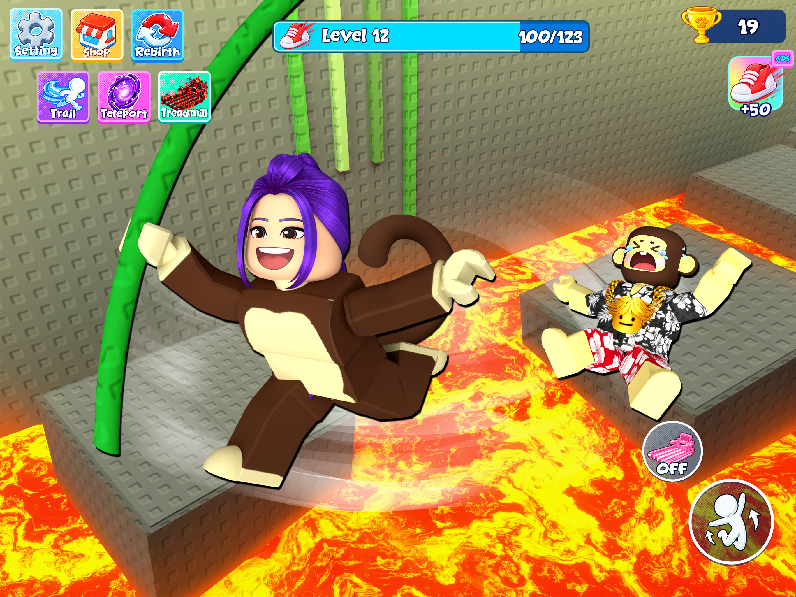 Monkey Run Rush Speed screenshot 8