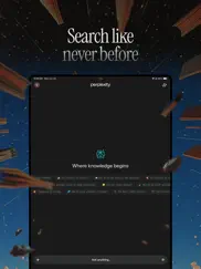 perplexity - ai search & chat ipad images 1