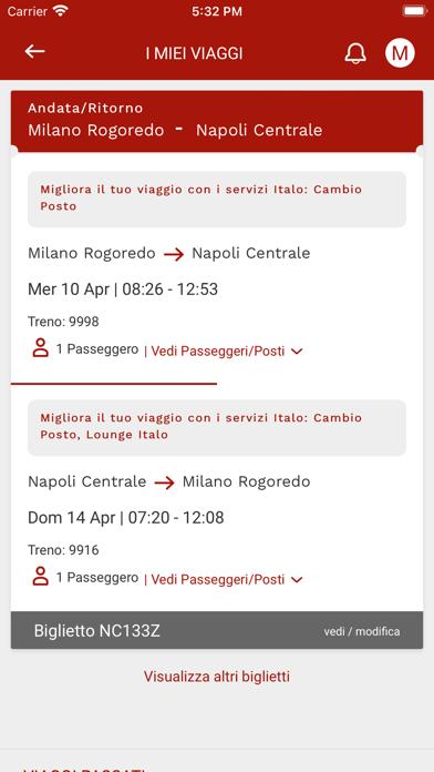 Italo Treno: treni e bigliettiのおすすめ画像4
