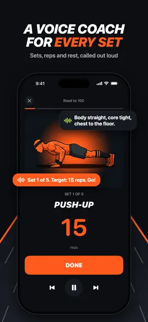 MenFit: Home Workout for Men screenshot 1