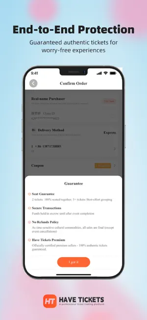 HaveTickets-Concert Sports TIX screenshot 4