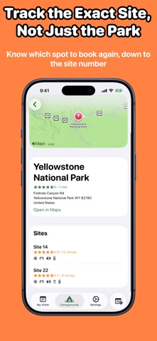 Camp Notes: Camping Journal screenshot