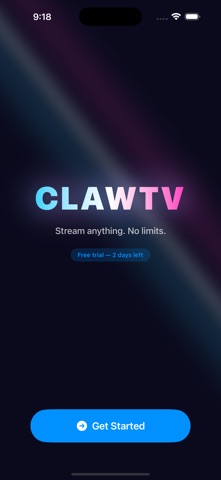 ClawTV: IPTV Player Screenshot 1 of 7