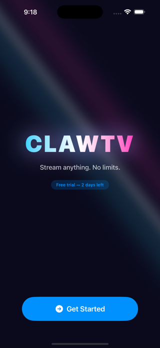 ClawTV: IPTV Player Screenshot 1 of 7