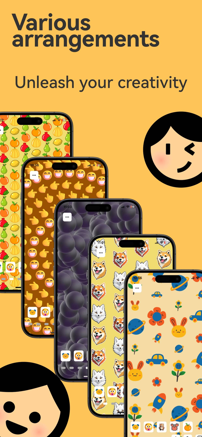 HiEmoji：Emoji Wallpaper Editor