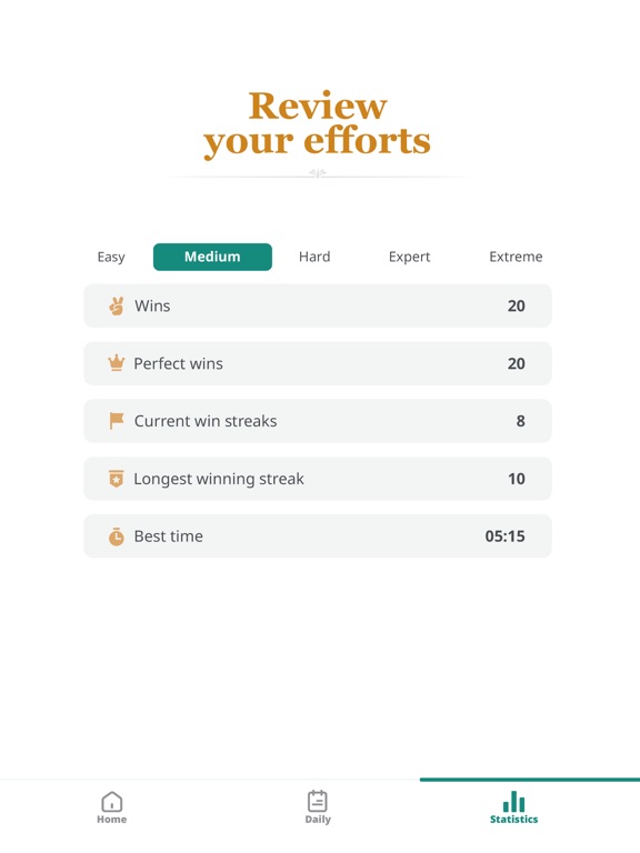 Sudoku Times - Number Puzzle iPad screenshot 5 - Games app