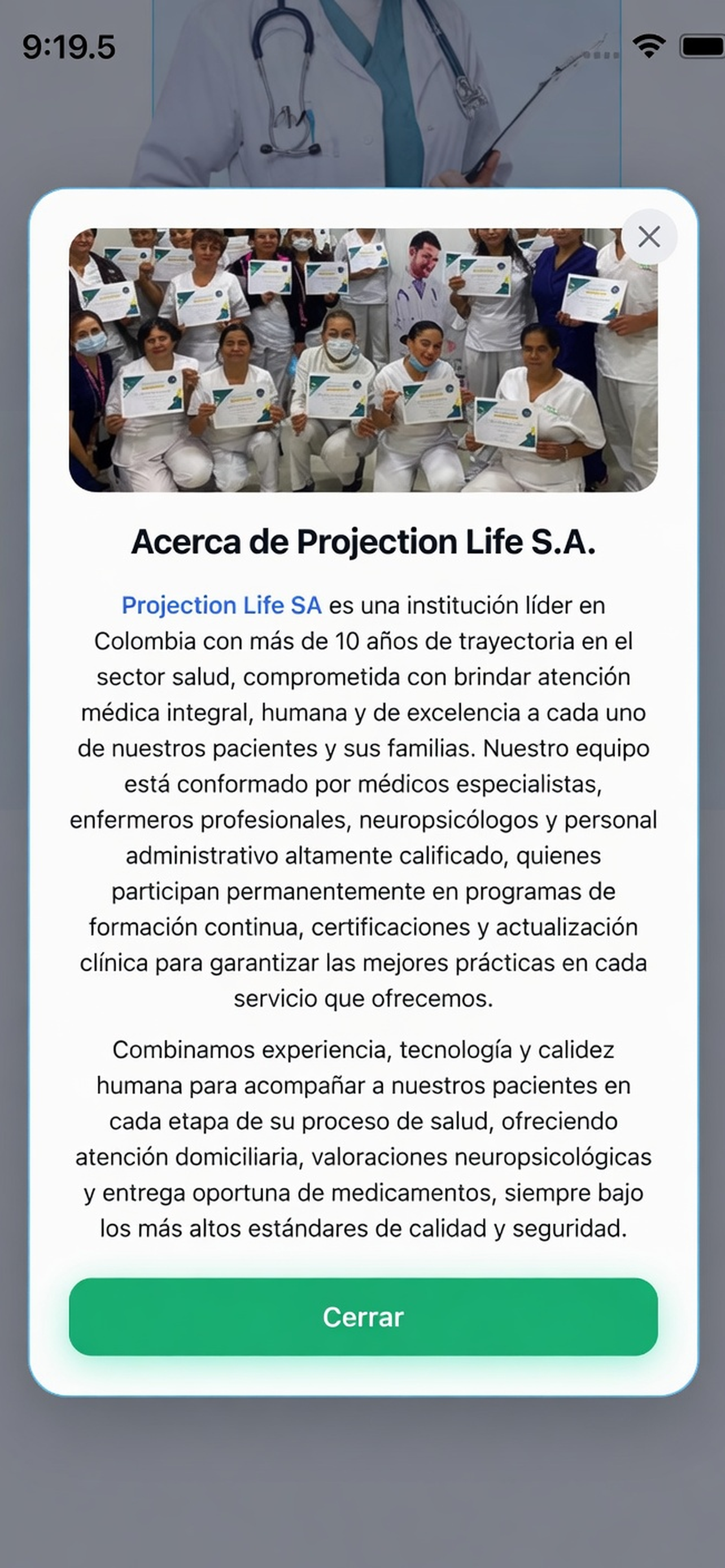 Projection Life