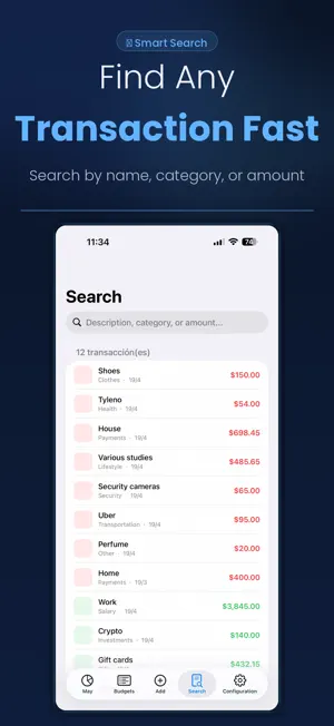 eBudget: Expense Money Tracker screenshot 4