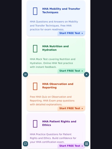 HHA Practice Test