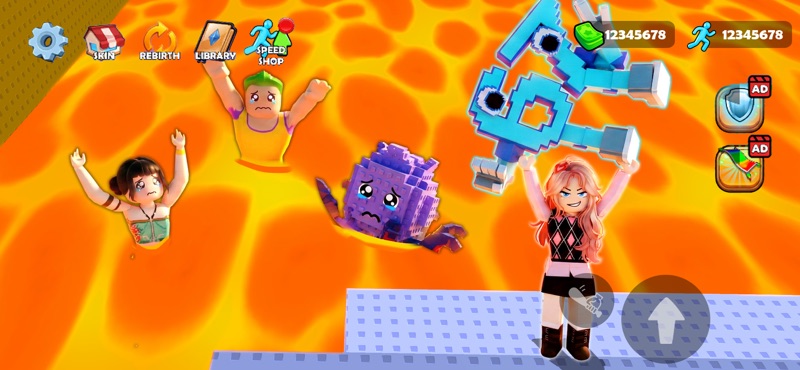 Brainzot Survival: Lava Run screenshot 2