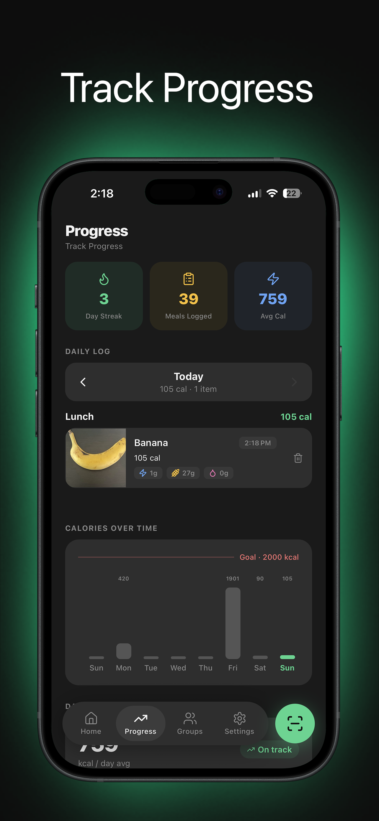 MacroSnap - AI Calorie Tracker screenshot 4