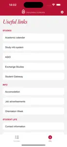 Tallinn University App screenshot #4 for iPhone