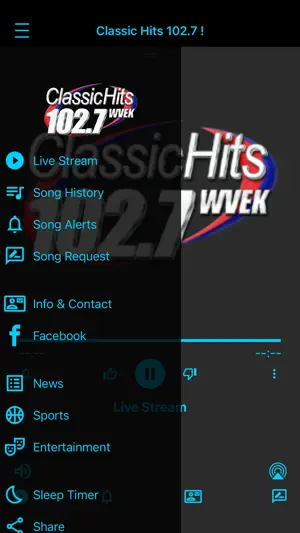 WVEK App screenshot 2