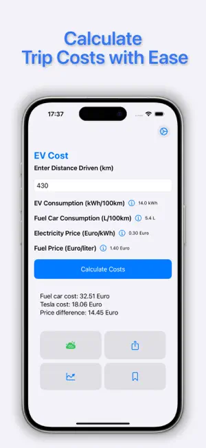 EV Cost screenshot 1