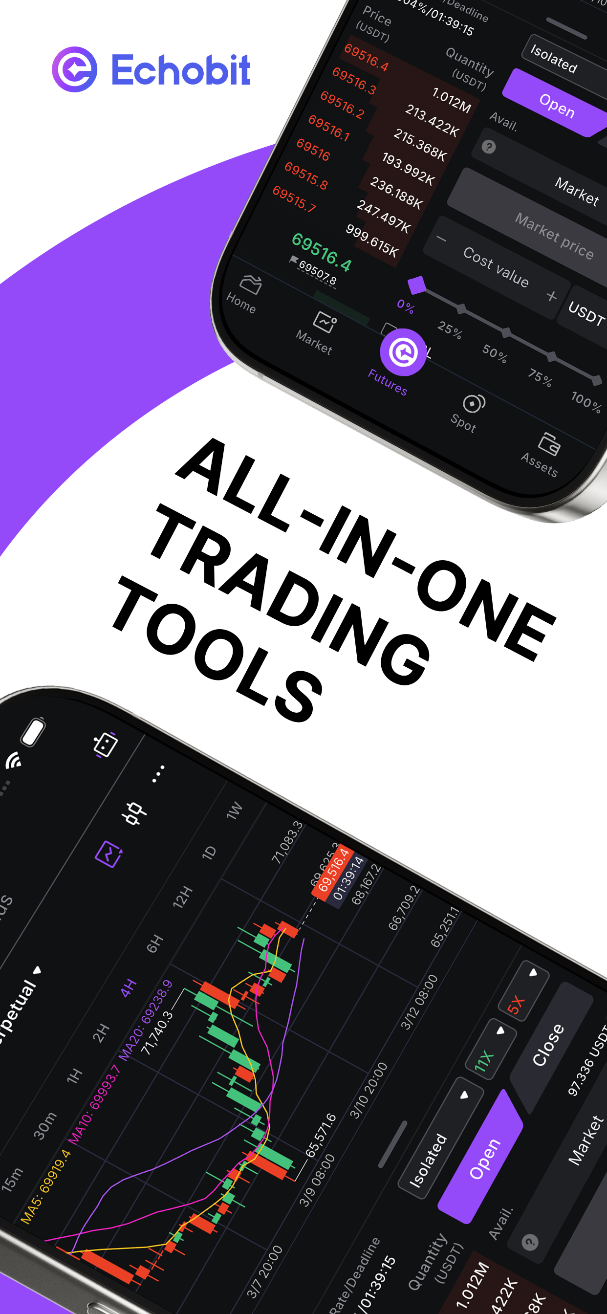 Echobit: Easy Crypto Trading screenshot 3