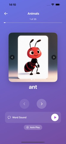 WordCards Plus iPhone screenshot