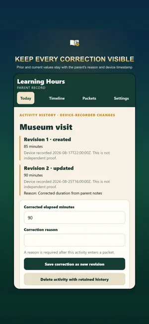 Homeschool Hours & Attendance screenshot 3