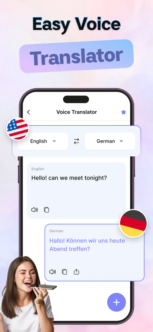 Screenshot #3 pour All Translate AI: Voice, Text