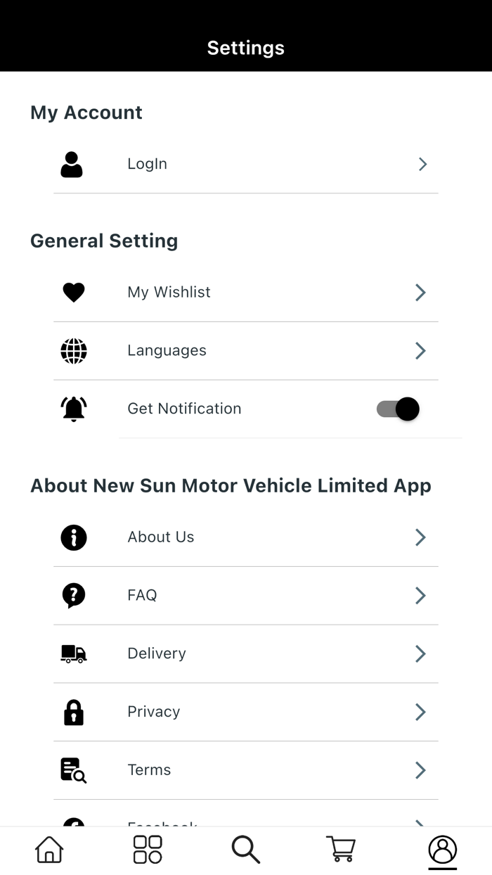New Sun Motor Vehicle Limited