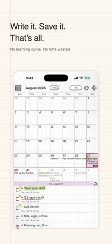 My CheckBox - Todo Calendar app screenshot