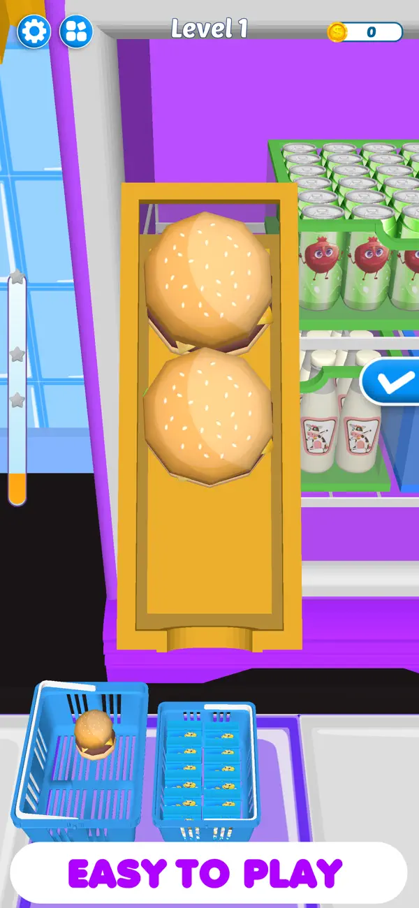 Screenshot #3 pour Fridge Organizer: ASMR Restock