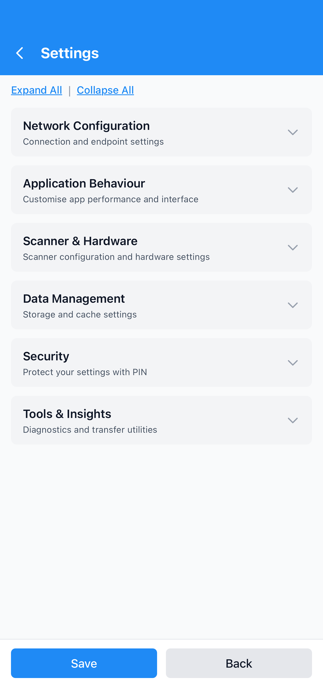 Blindata Scanner screenshot 4
