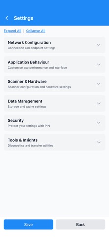 Blindata Scanner screenshot