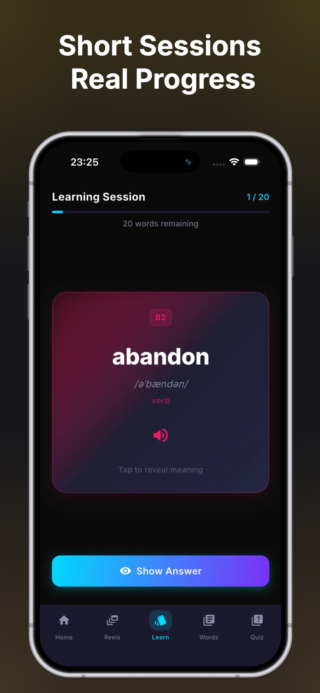 Flip Vocab: English Words screenshot 3
