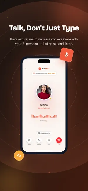 TalkMate: AI Chat & Voice Call screenshot 2