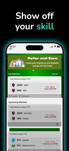 MyFab11 - Fantasy & Discussion app screenshot