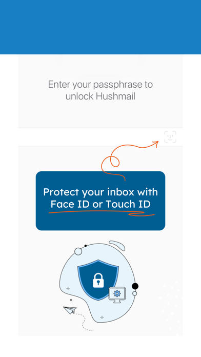 Hushmail Screenshot