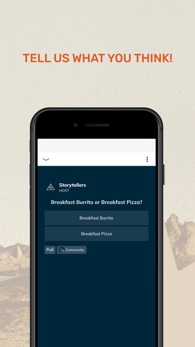 The Storytellers App iPhone screenshot 4 - Social Networking app