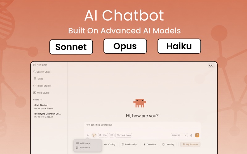 AI Chat, Ask Chatbot Assistant iPhone screenshot