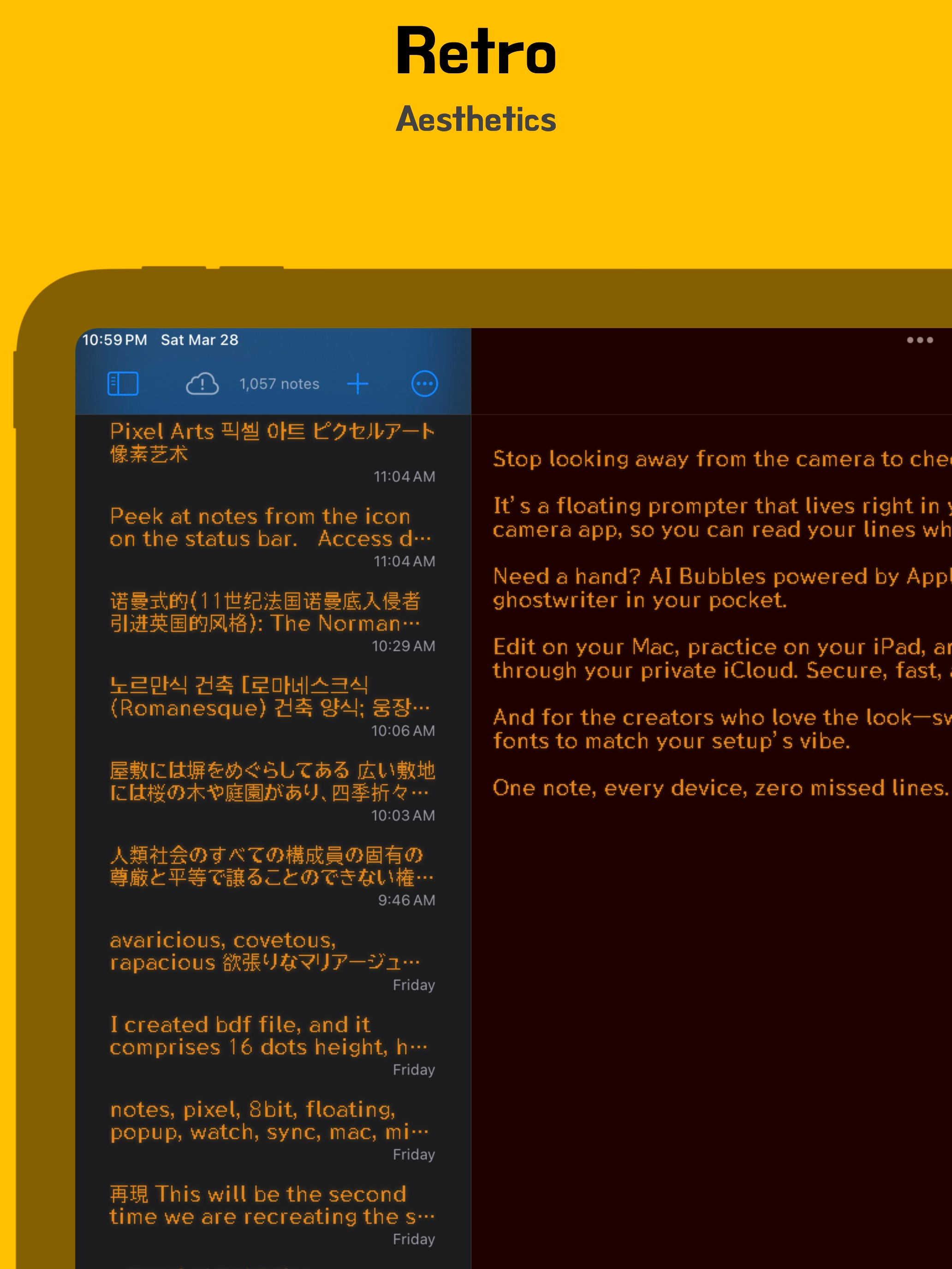 1secNote – Floating Prompter screenshot 12