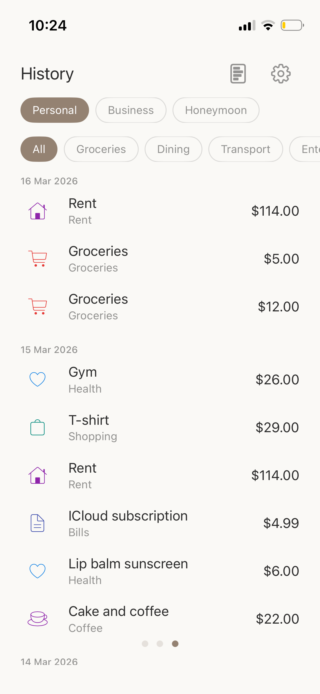 TalkTrack Expense Tracker screenshot 3