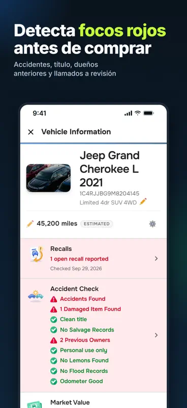 VIN Check Report, Plate Lookup screenshot 2 of 10