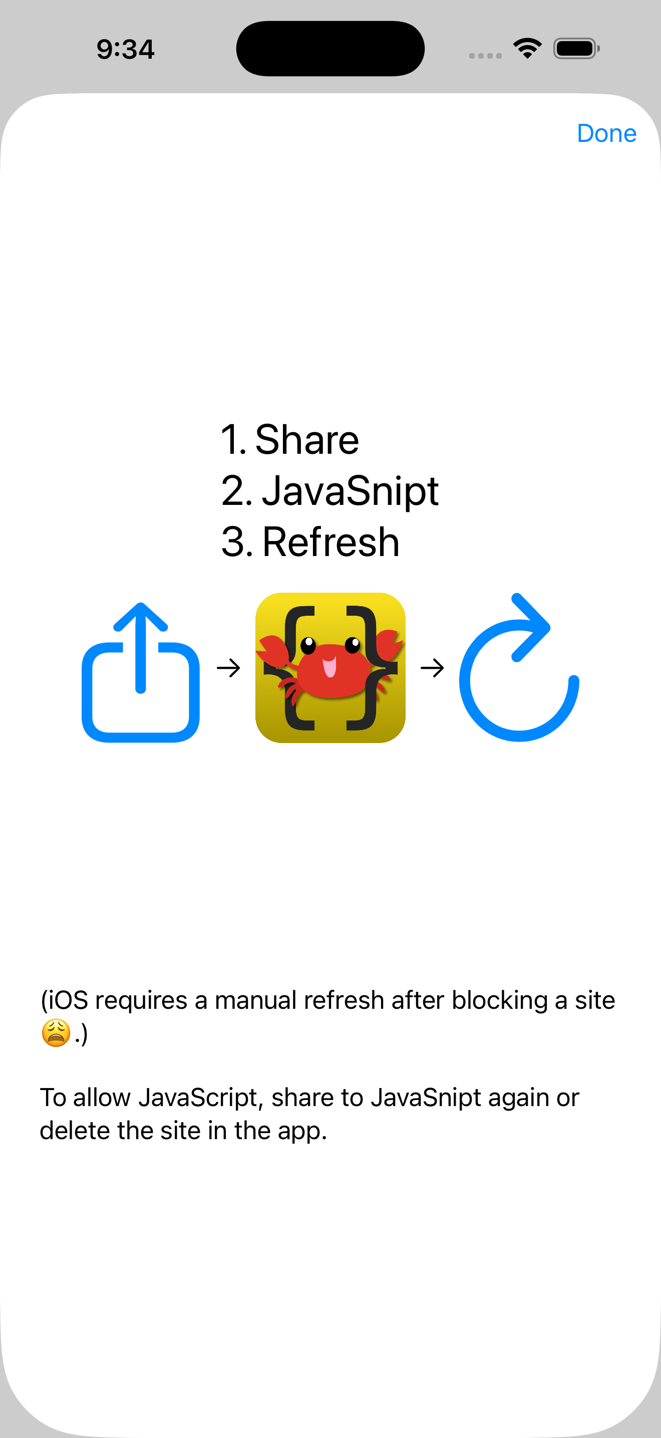 JavaSnipt screenshot 2