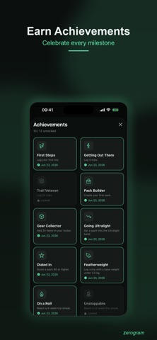 zerogram: Pack Weight Tracker Screenshot 5 of 6