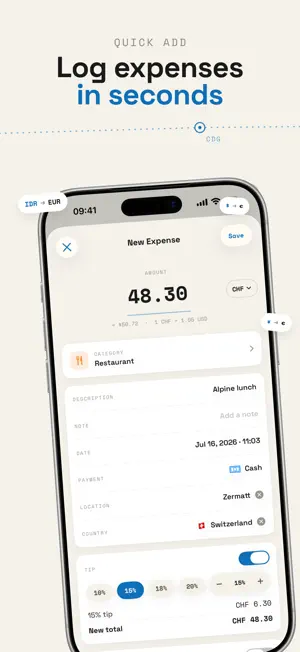 PocketTrip: Travel Budget App screenshot 2
