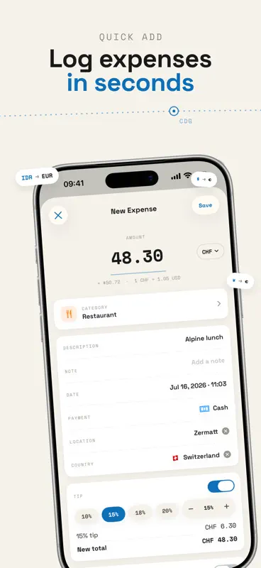 PocketTrip: Travel Budget App screenshot 2 of 10
