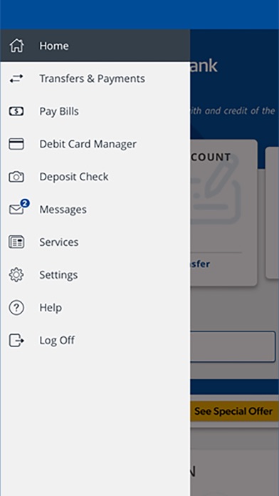 Tri Counties Mobile Banking iPhone screenshot 4 - Finance app