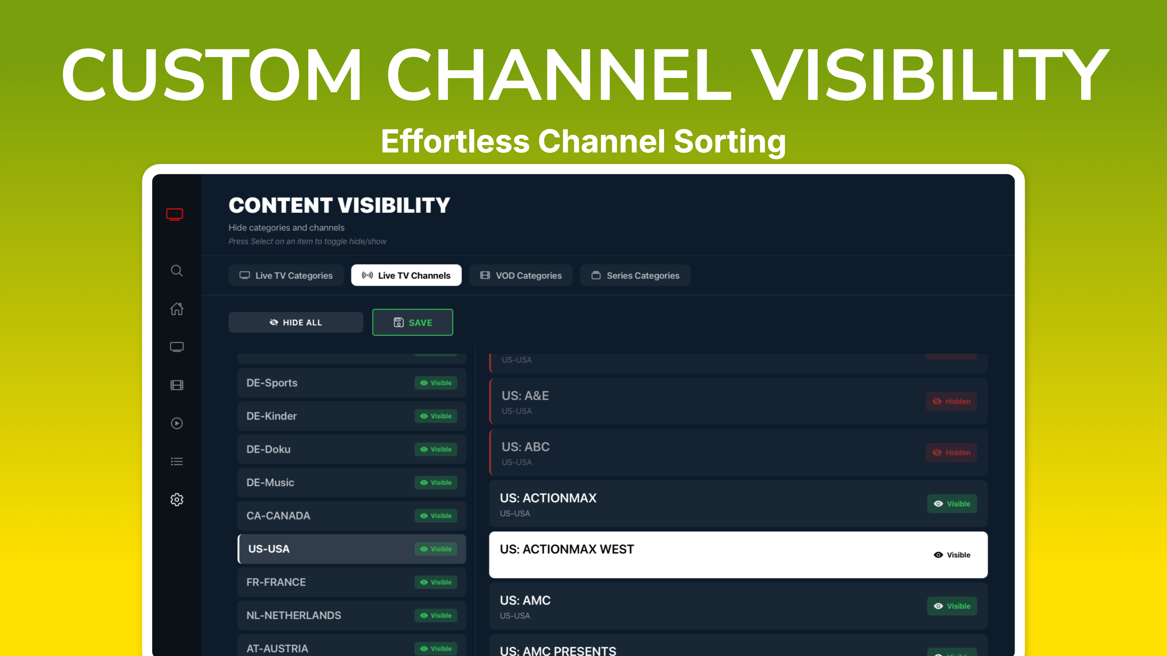 NextGen IPTV Player Xtream M3U