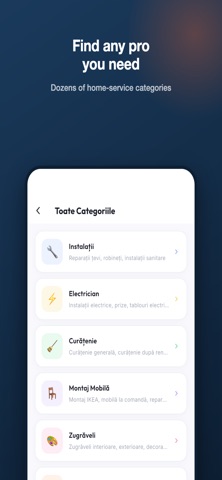 Fixro — Servicii pentru Casă screenshot
