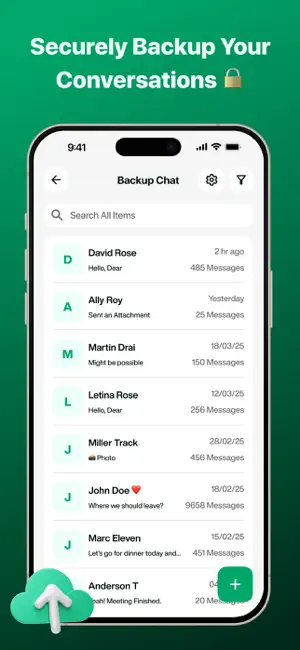 WAM - Recover Deleted Messages iPhone screenshot 3