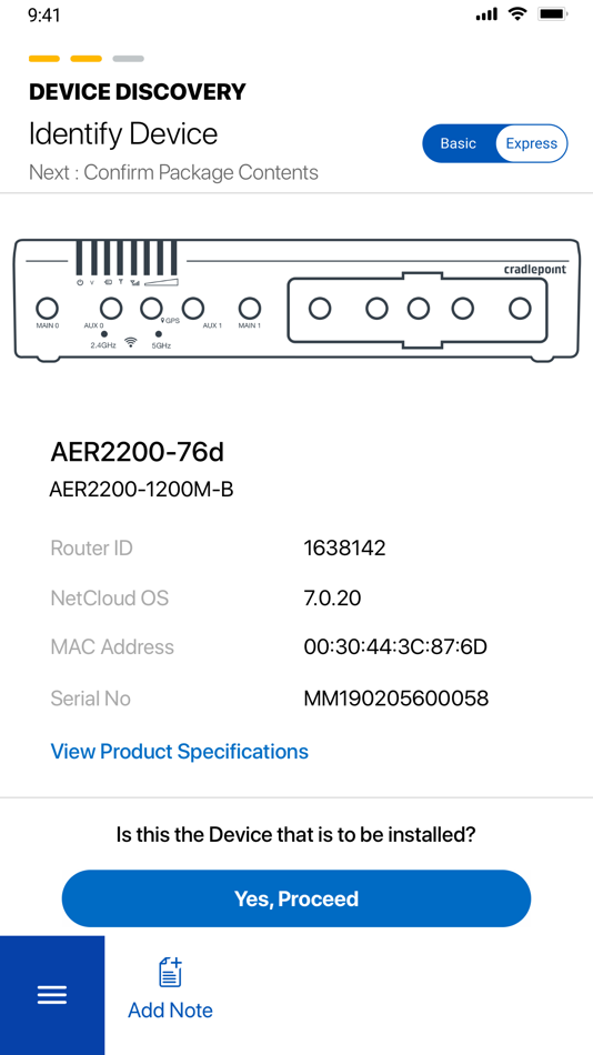#5. Cradlepoint Verify (iOS) 由: Ericsson Enterprise Wireless Solutions, Inc.