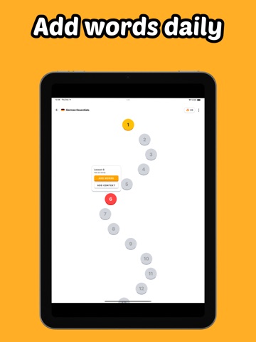Gold List: Active Recall & SAT iPad screenshot