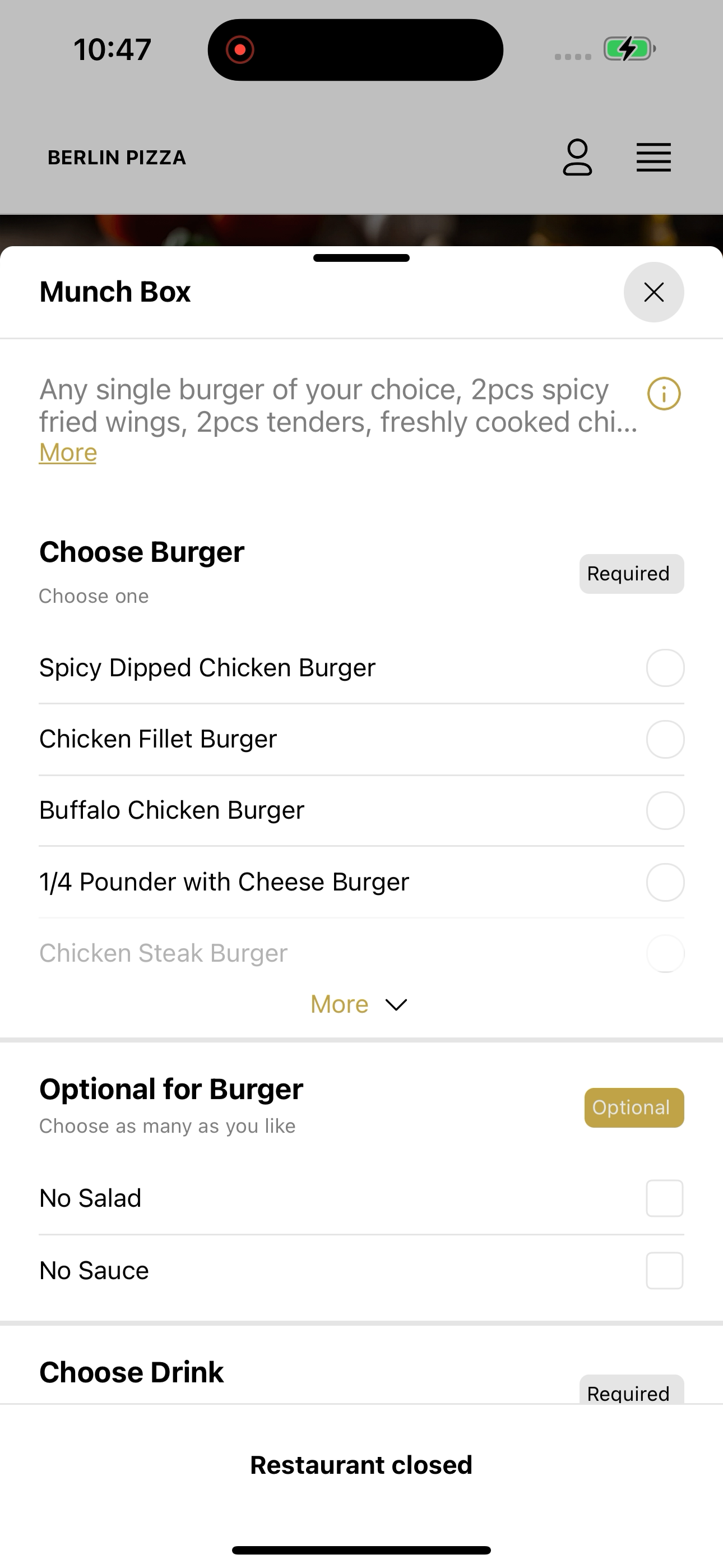 Berlin Pizza UK screenshot 8