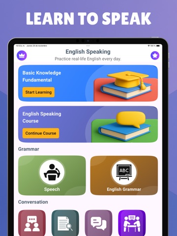 English Speaking Quick Course iPad screenshot