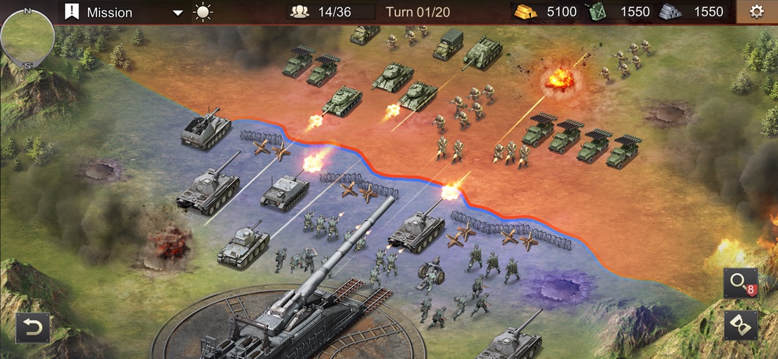 World War 2: Strategy Games screenshot 5
