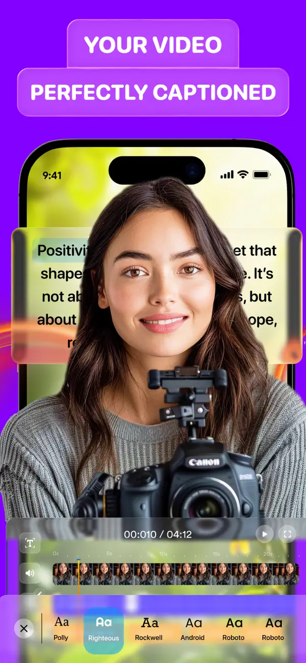 #5. VCAP AI: Caption Generator (iOS) Av: MK Apps Private Limited